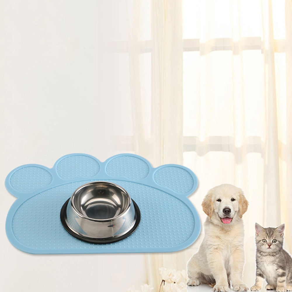 Easy-Clean Silicone Pet Feeding Placemat