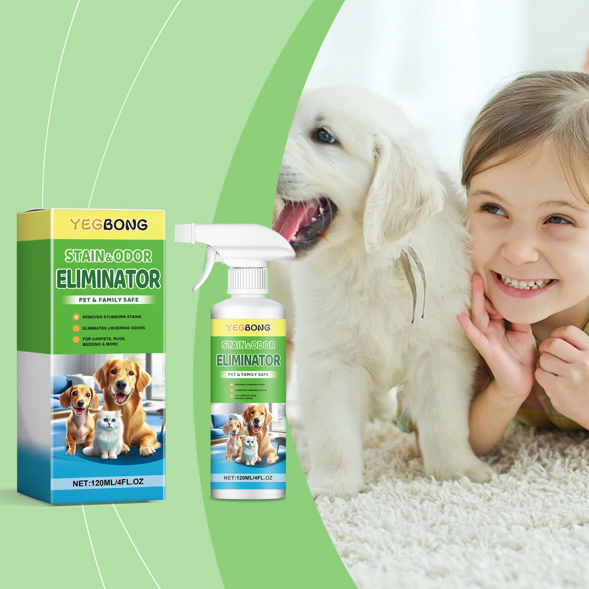 Pet Stain & Odor Remover Spray