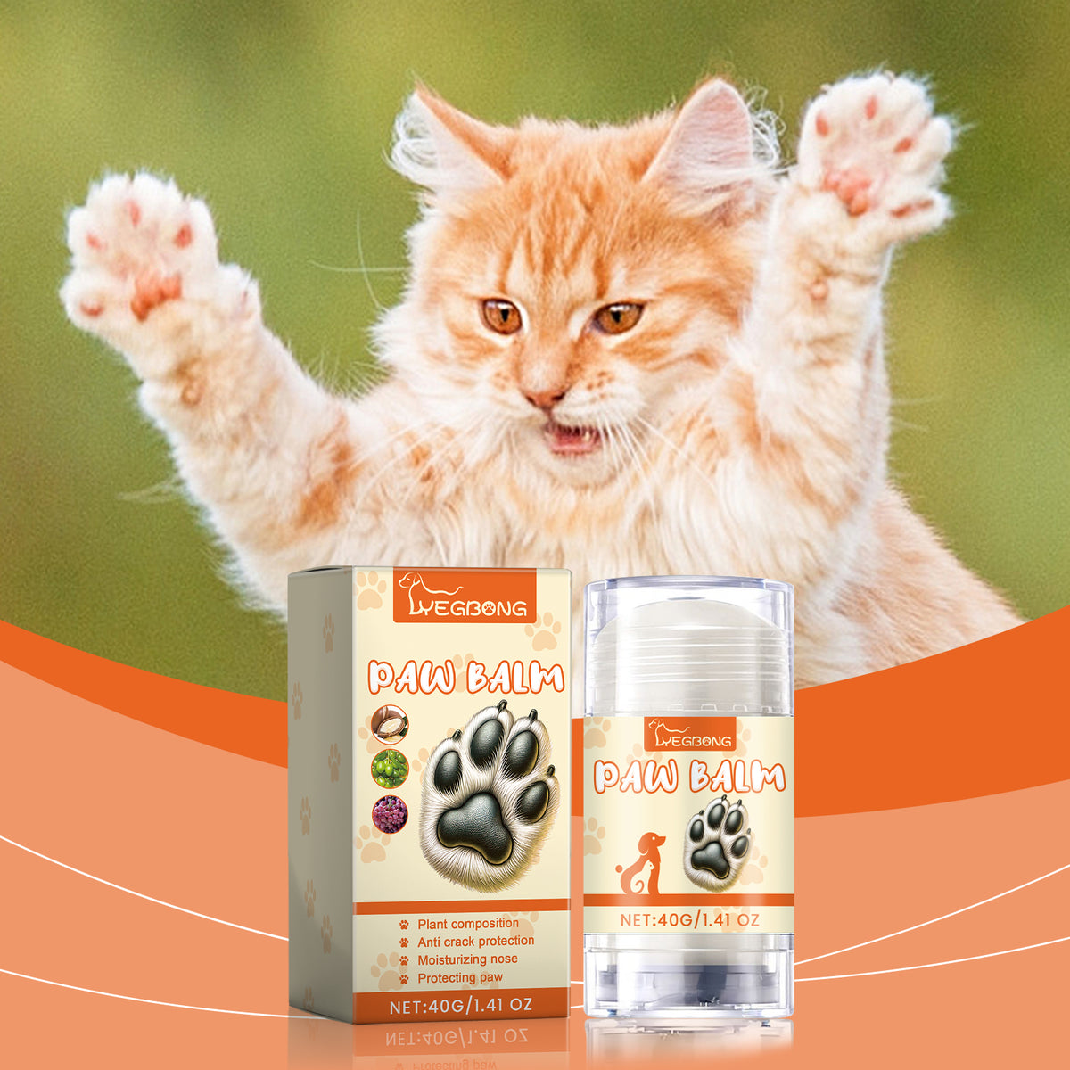 Pet Paw Moisturizing Cream Stick