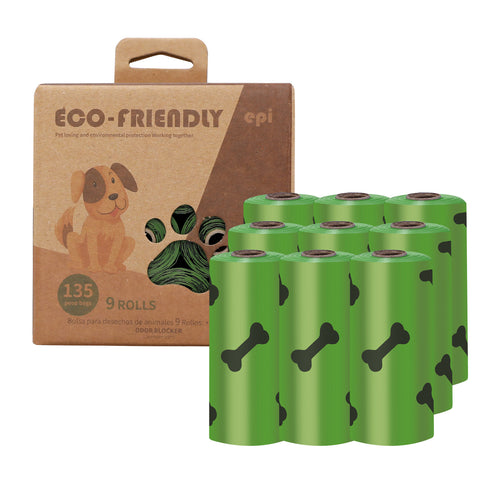 Biodegradable Dog Poop Bags with Dispenser Box