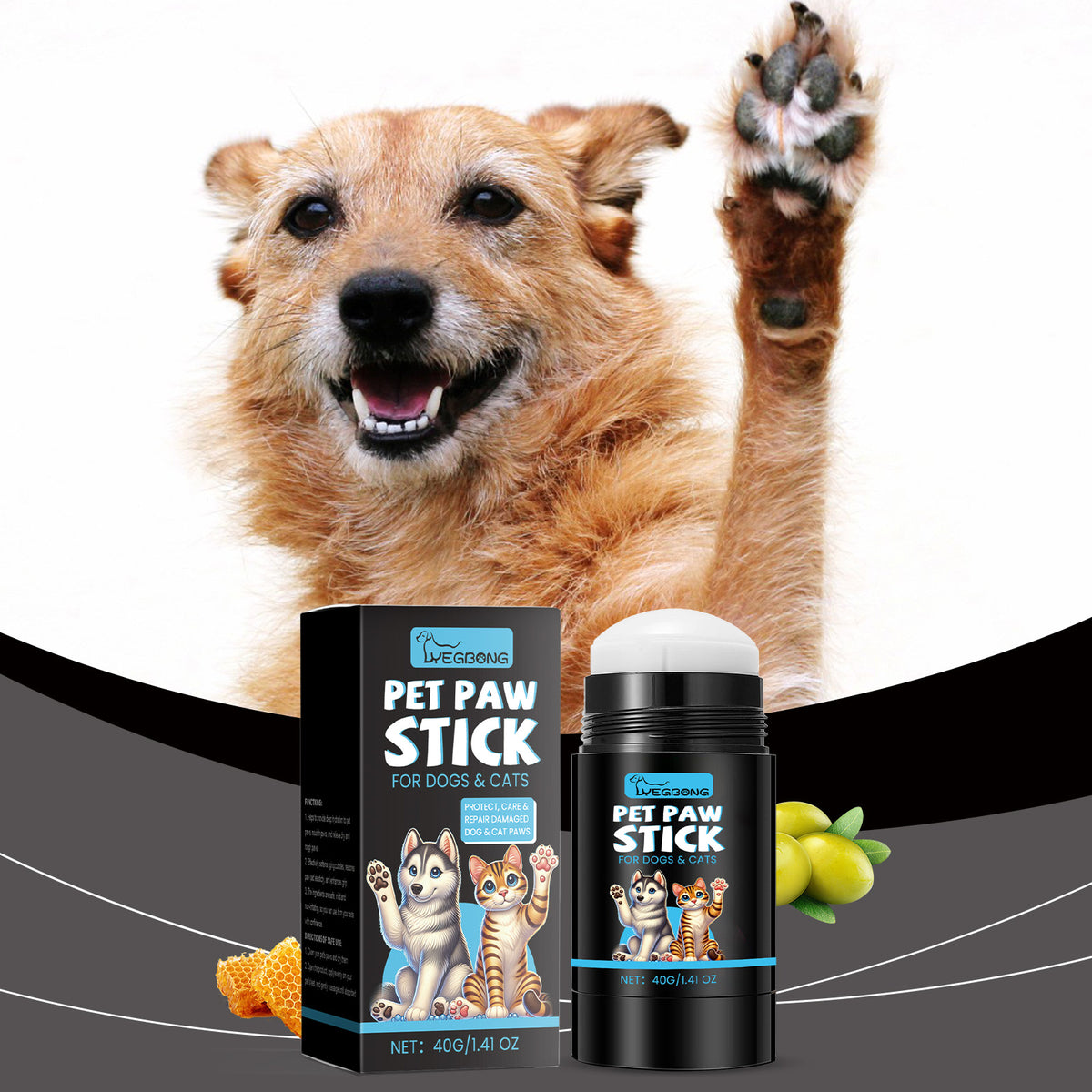 Pet Paw Moisturizing Cream — Anti-Crack Balm