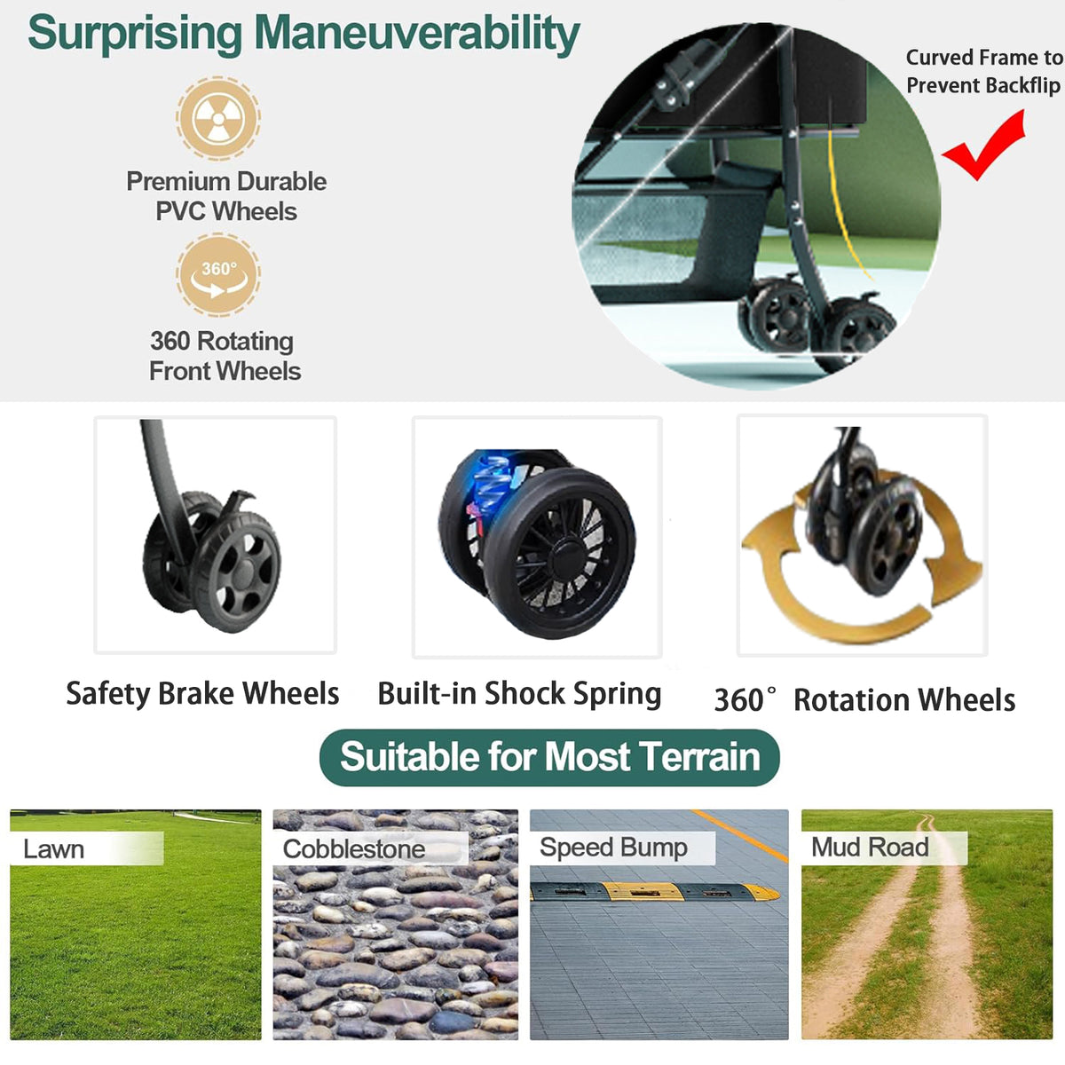 2-in-1 Foldable Pet Stroller & Car Seat