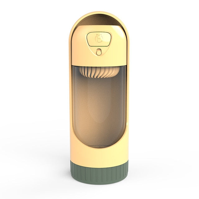 Portable Dog Water Bottle Dispenser with Travel Bowl