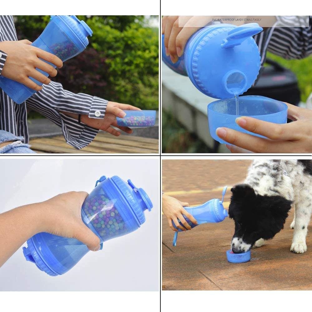 Dual-Use Pet Travel Water & Food Cup