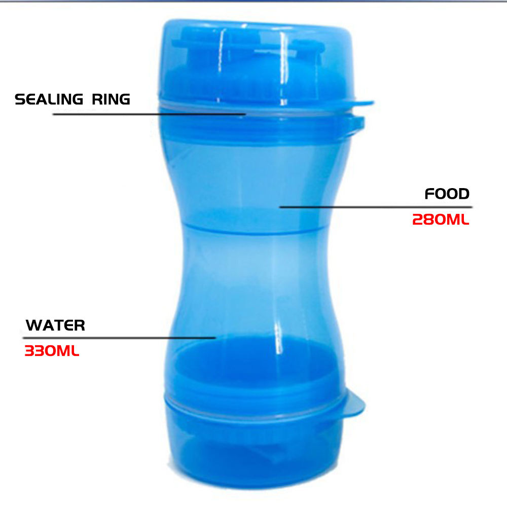 Dual-Use Pet Travel Water & Food Cup