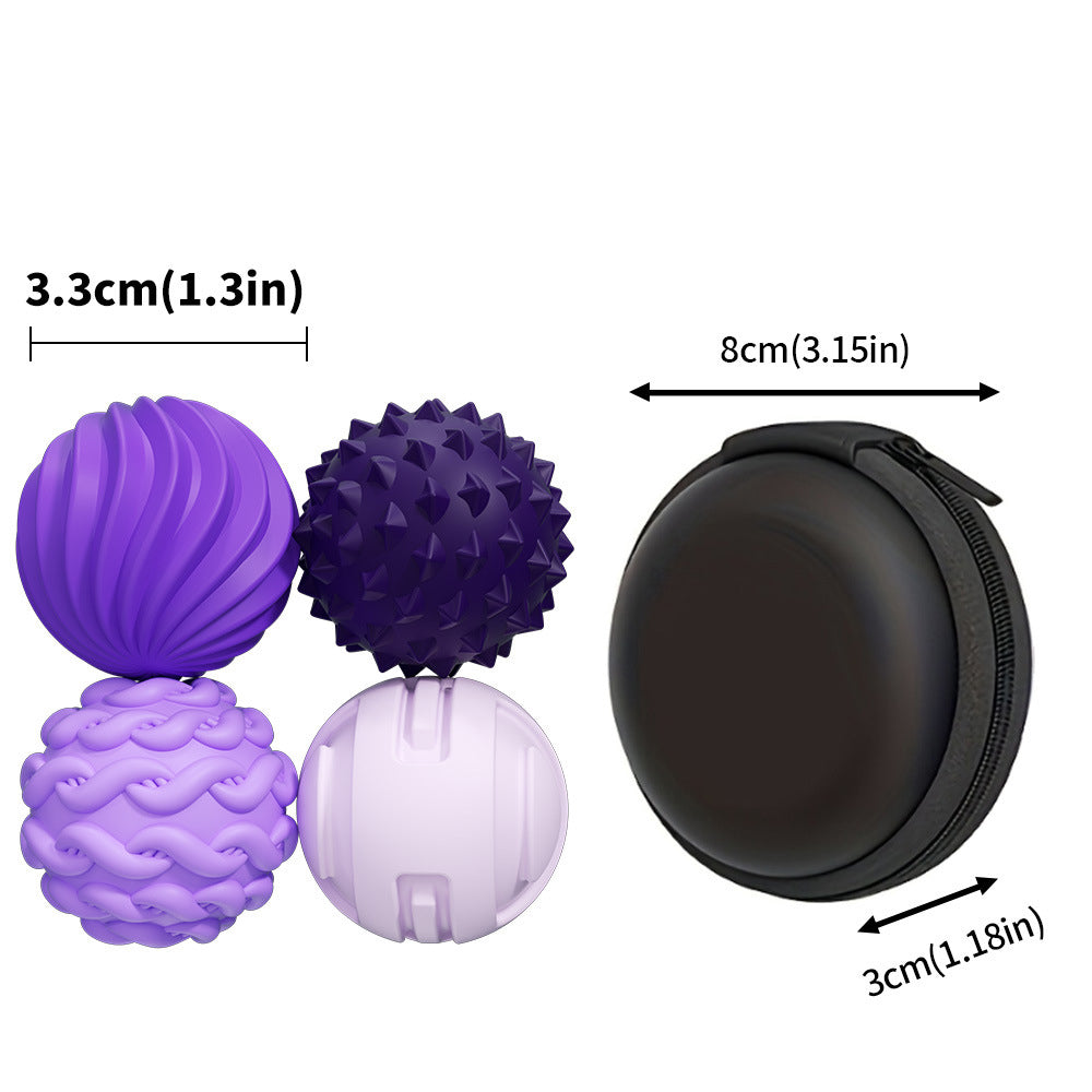 Silicone Magnetic Sensory Puzzle Ball Toy