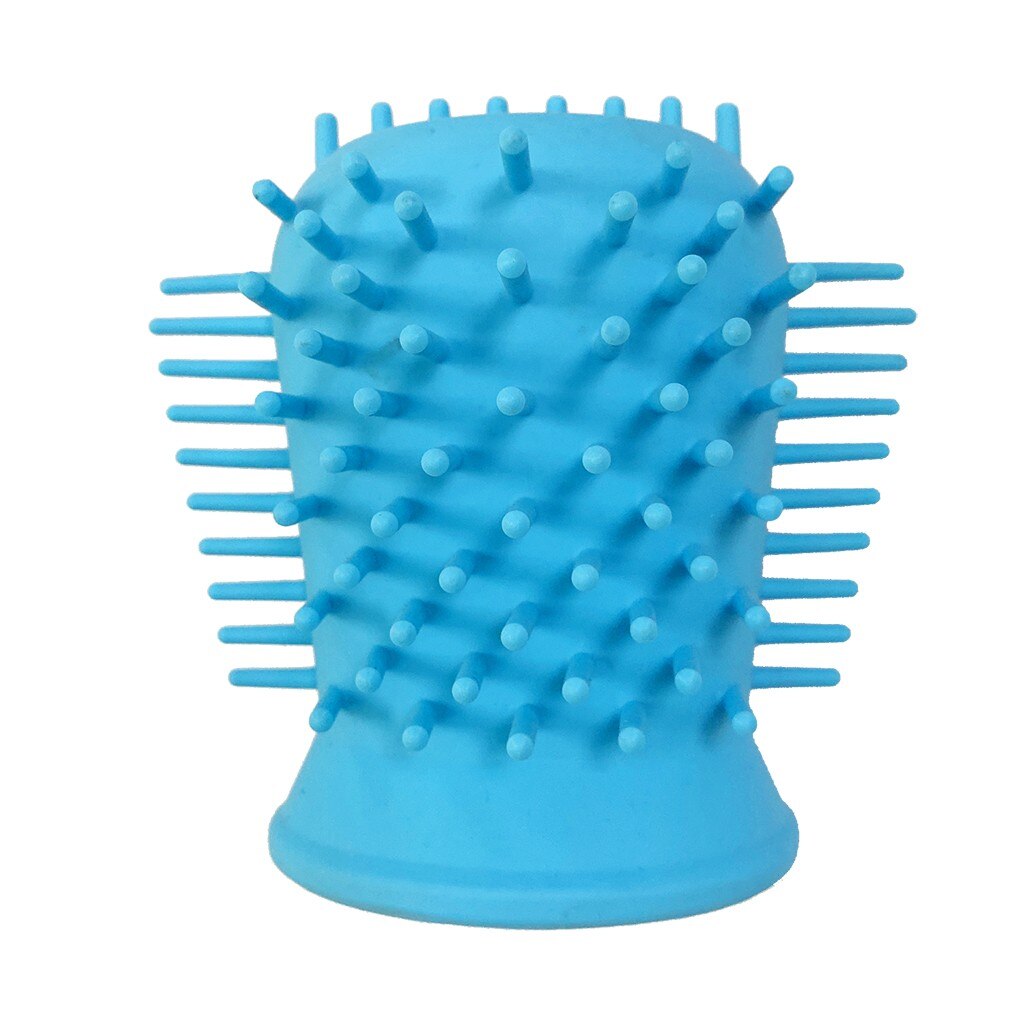 Dog Paw Cleaner Cup with Grooming Brush
