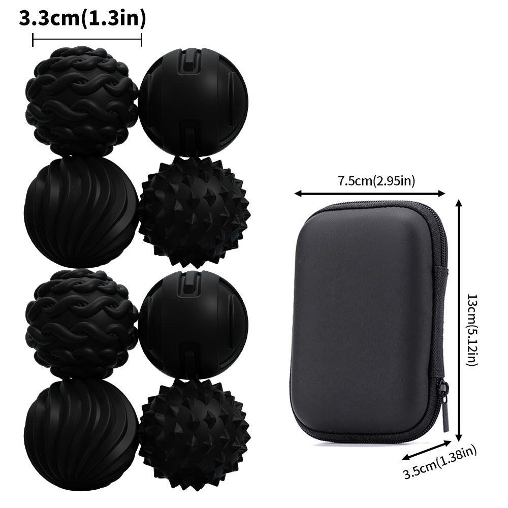 Silicone Magnetic Sensory Puzzle Ball Toy