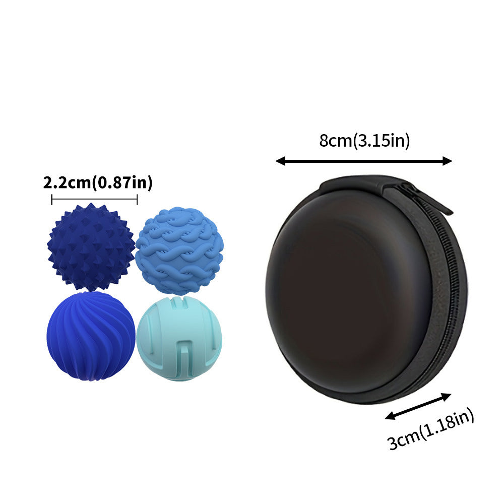 Silicone Magnetic Sensory Puzzle Ball Toy