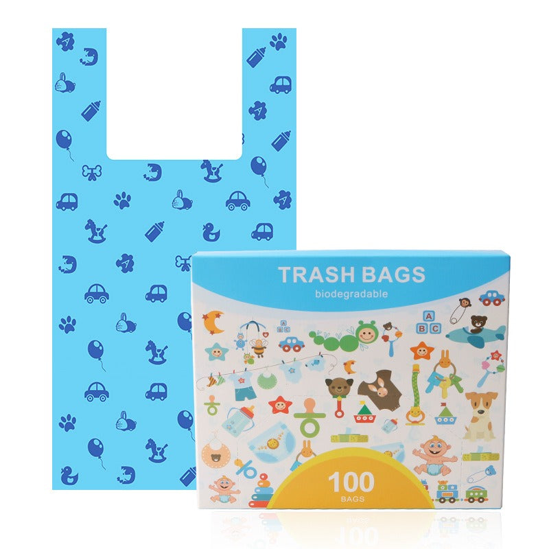 Biodegradable Dog Poop Bags (Vest Style)