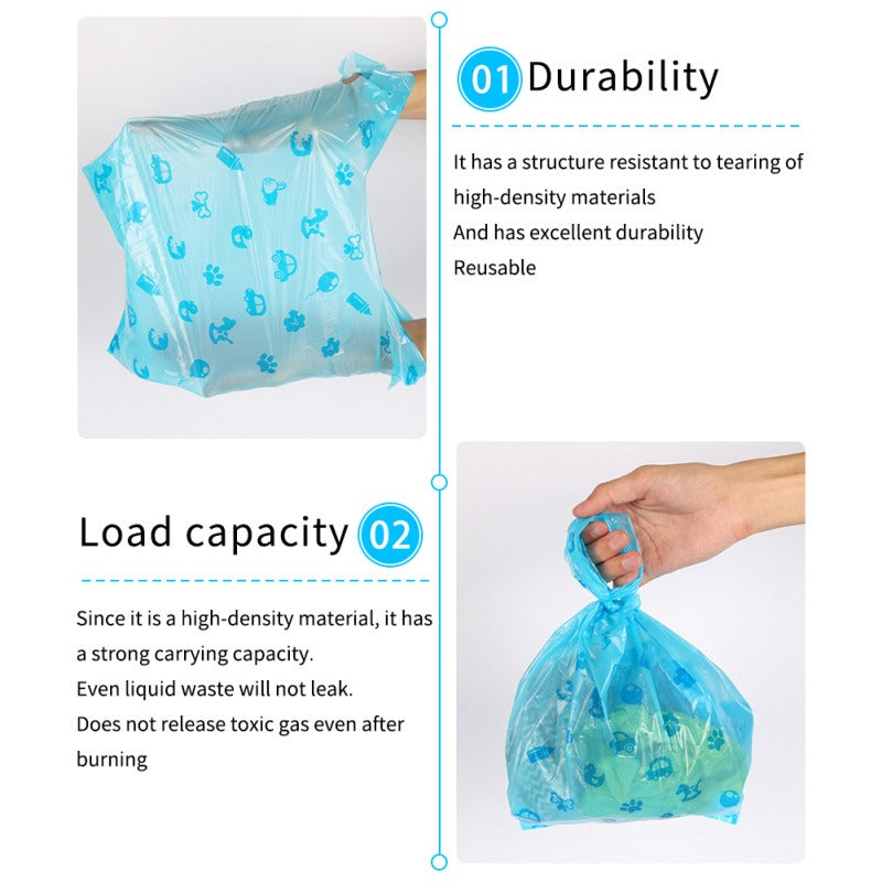 Biodegradable Dog Poop Bags (Vest Style)