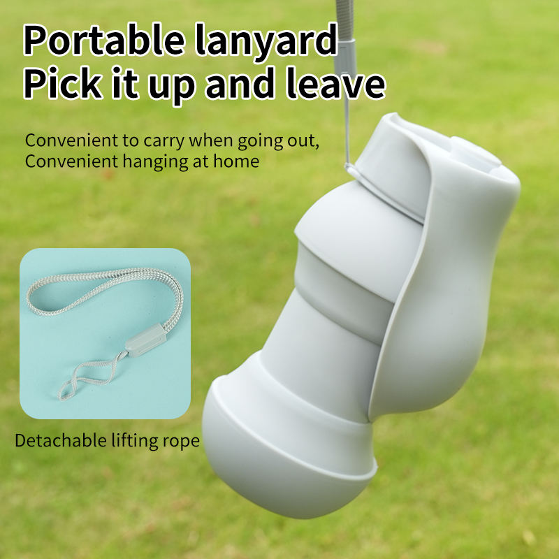 Foldable Silicone Dog Water Bottle (550ml)
