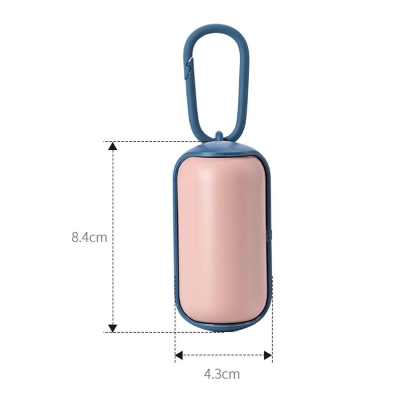 Poop Bag Dispenser with 15 Bags