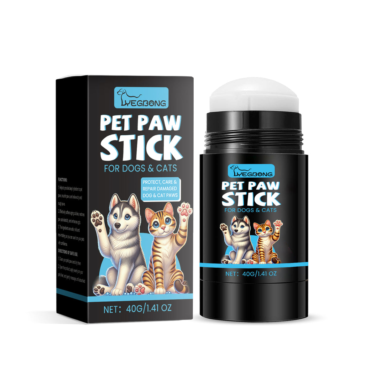 Pet Paw Moisturizing Cream — Anti-Crack Balm