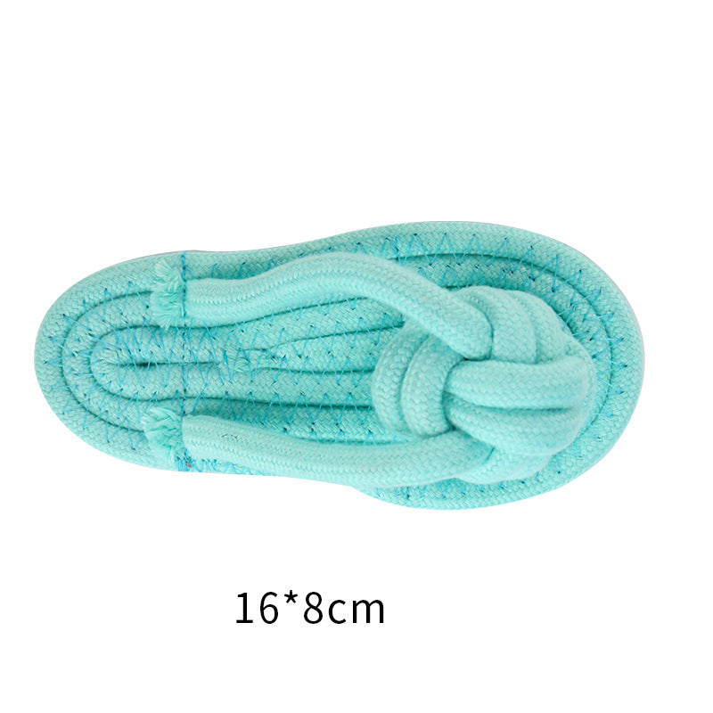 Cotton Knot Rope Dog Chew Toy Set