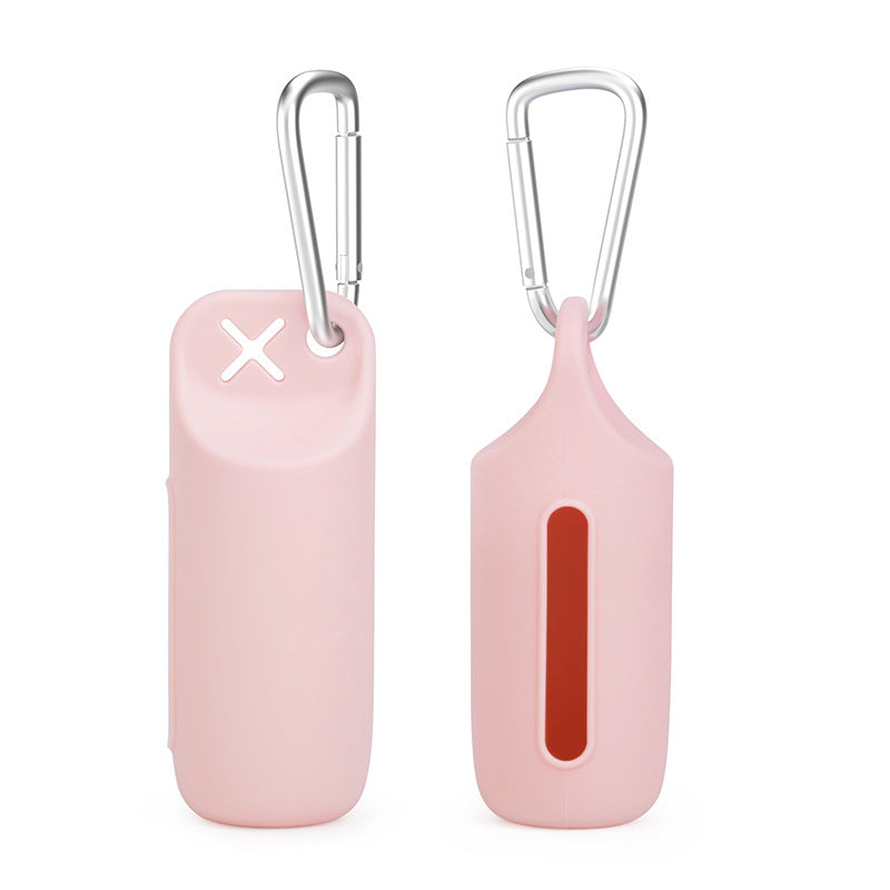 Silicone Poop Bag Holder with Dispenser & Storage Case