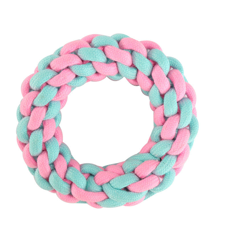 Cotton Knot Rope Dog Chew Toy Set