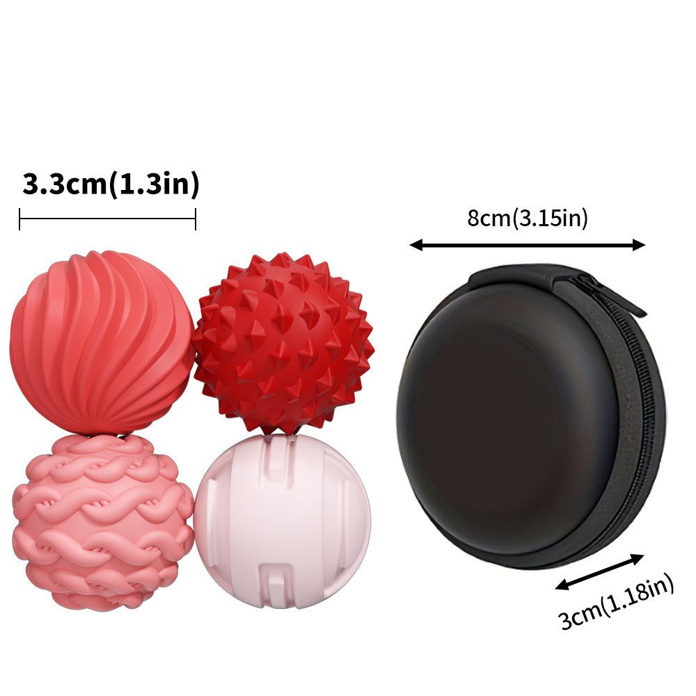 Silicone Magnetic Sensory Puzzle Ball Toy