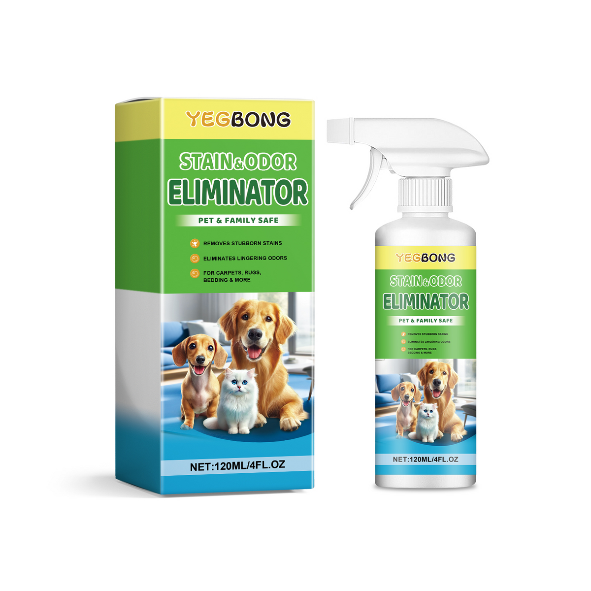 Pet Stain & Odor Remover Spray