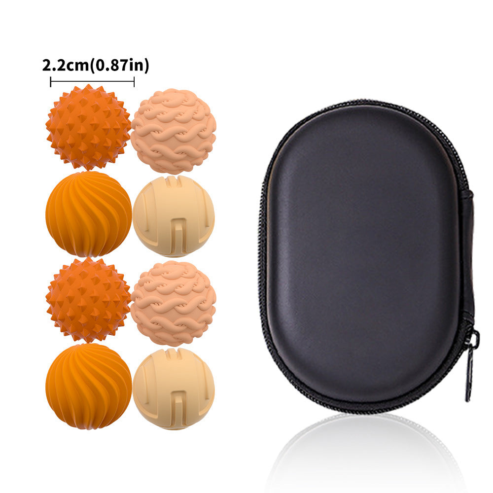 Silicone Magnetic Sensory Puzzle Ball Toy