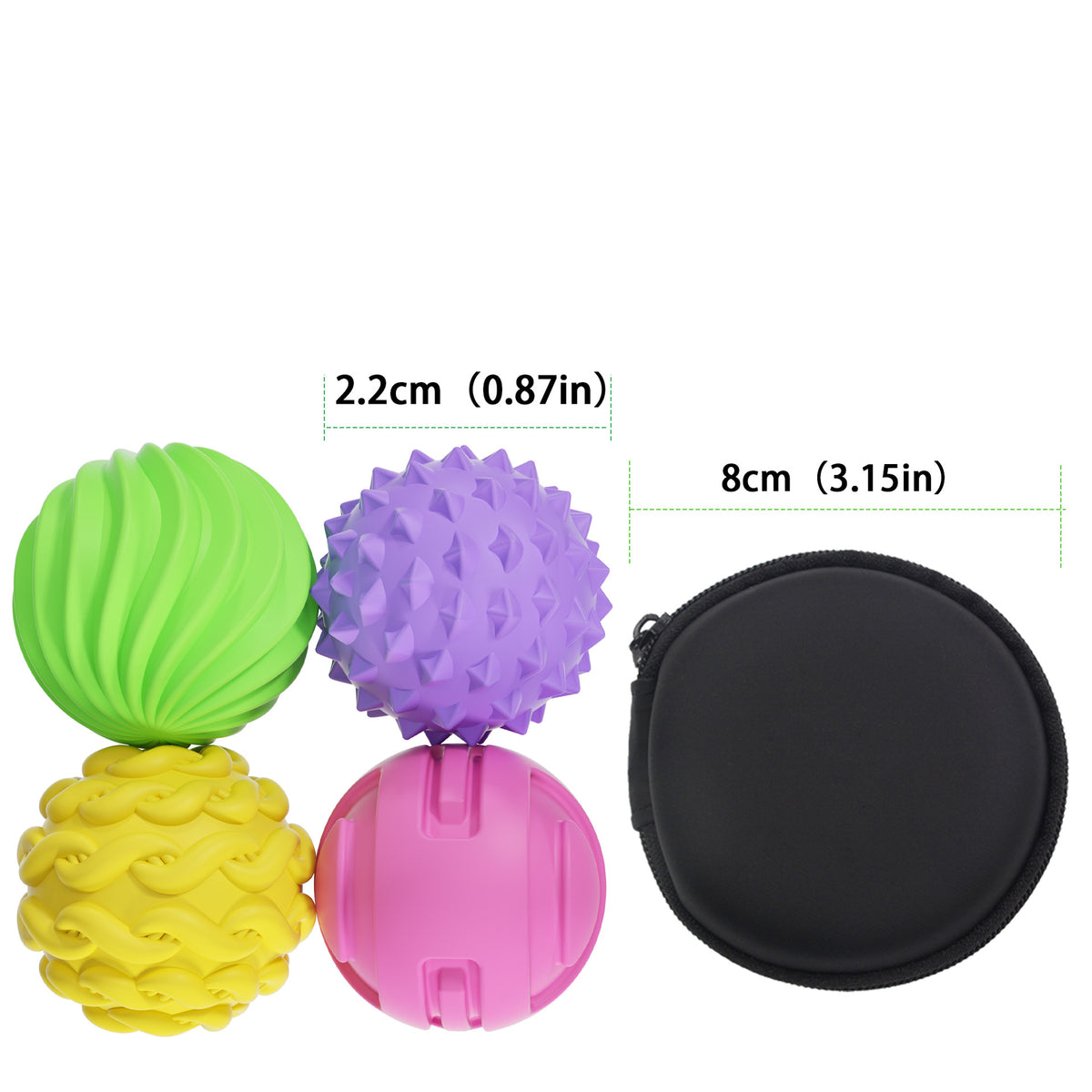 Silicone Magnetic Sensory Puzzle Ball Toy