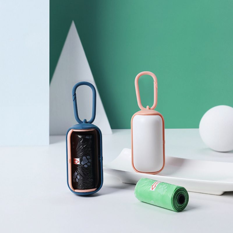 Poop Bag Dispenser with 15 Bags