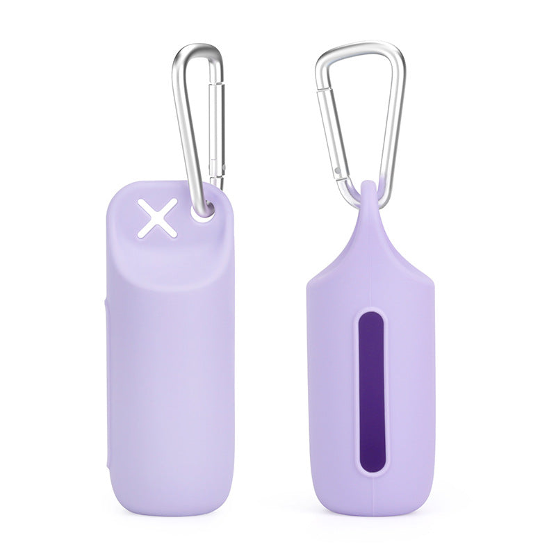 Silicone Poop Bag Holder with Dispenser & Storage Case