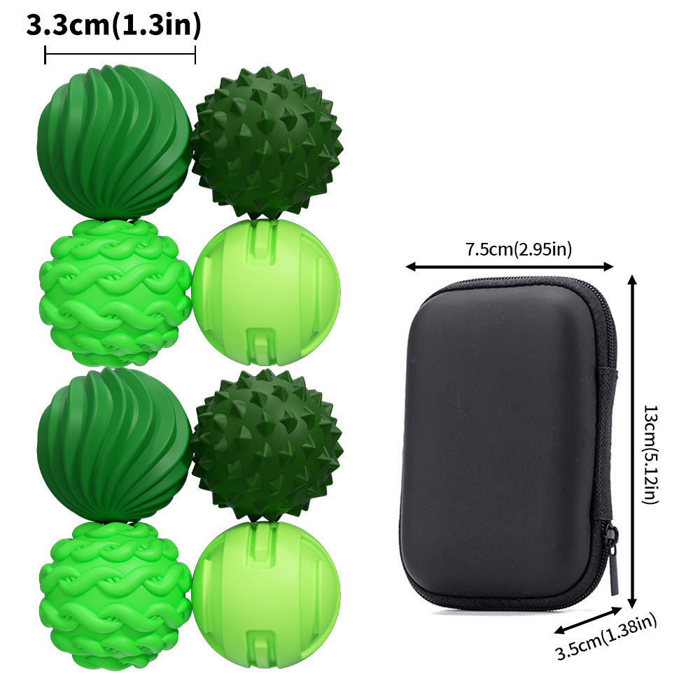 Silicone Magnetic Sensory Puzzle Ball Toy