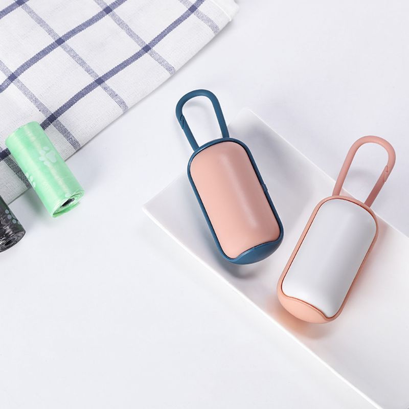 Poop Bag Dispenser with 15 Bags