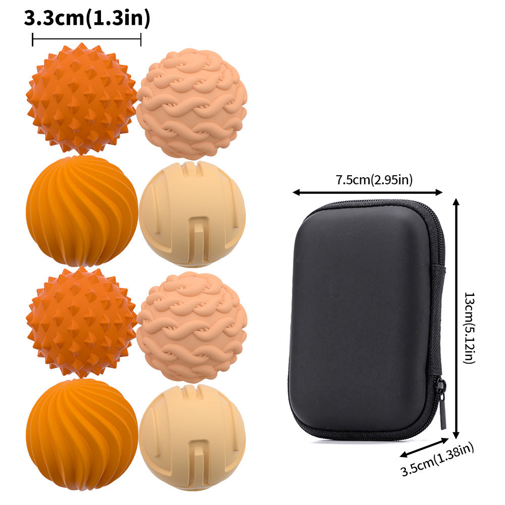Silicone Magnetic Sensory Puzzle Ball Toy