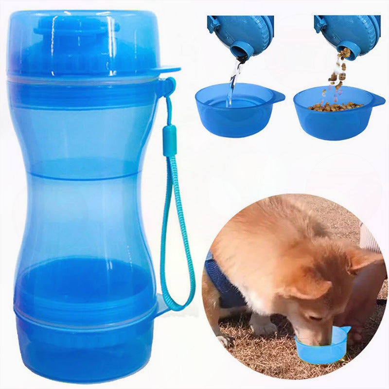 Dual-Use Pet Travel Water & Food Cup