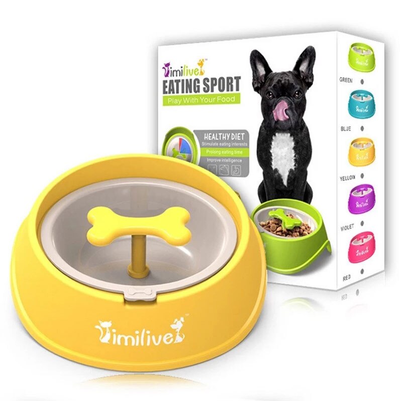Anti-Choke Slow Feeder Bowl