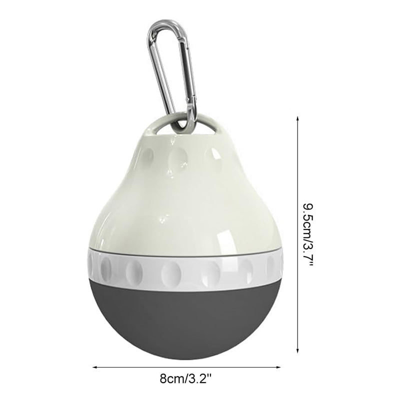 Tear-Drop Pet Water Bottle with Bowl — Hiking & Travel