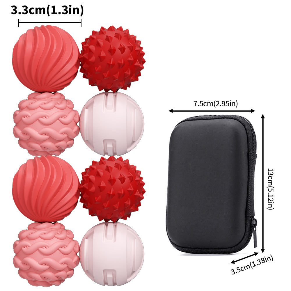 Silicone Magnetic Sensory Puzzle Ball Toy