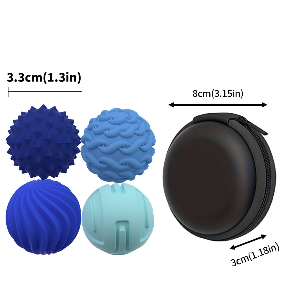 Silicone Magnetic Sensory Puzzle Ball Toy
