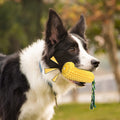 Corn Squeaky Dog Toothbrush Chew Toy