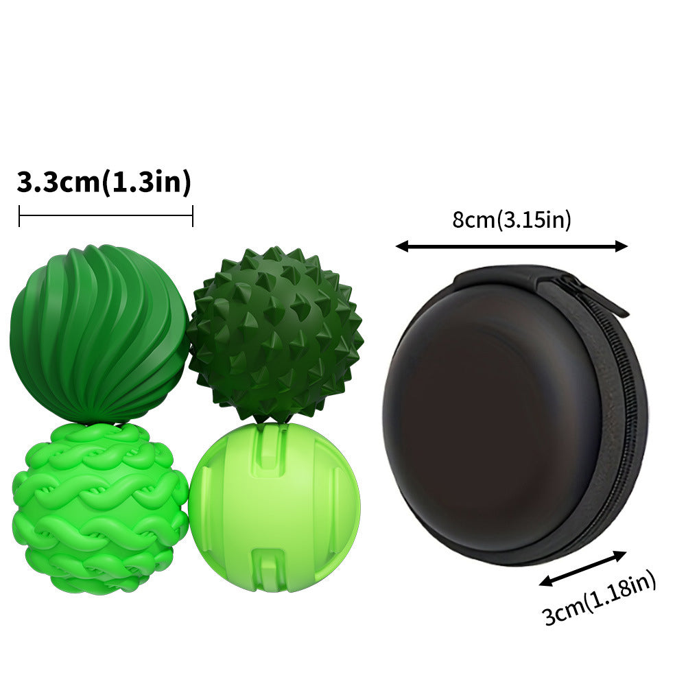 Silicone Magnetic Sensory Puzzle Ball Toy