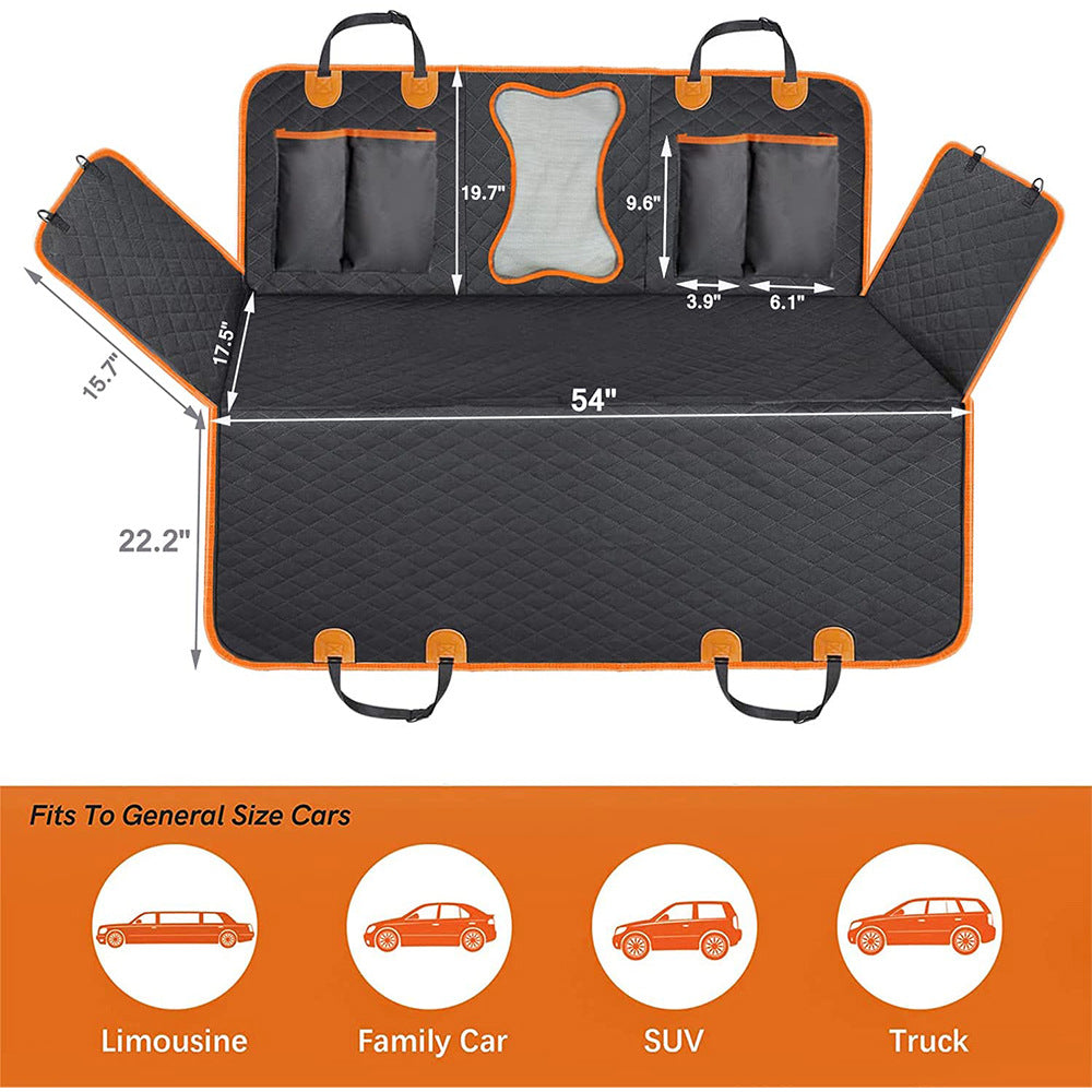 Waterproof Car Rear Seat Dog Mat