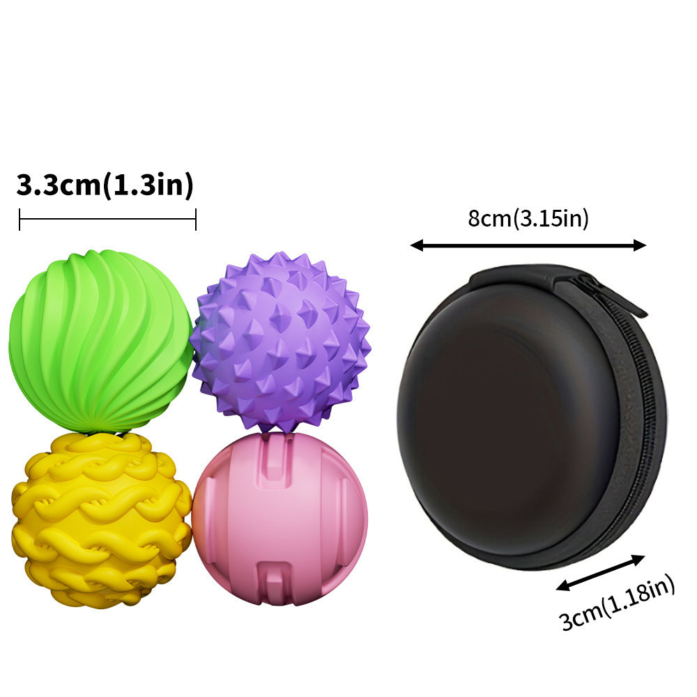 Silicone Magnetic Sensory Puzzle Ball Toy