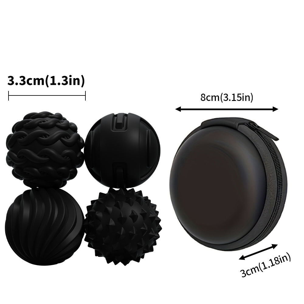 Silicone Magnetic Sensory Puzzle Ball Toy