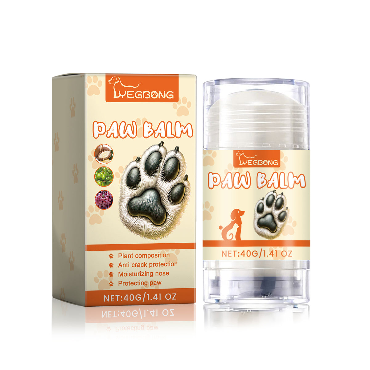 Pet Paw Moisturizing Cream Stick