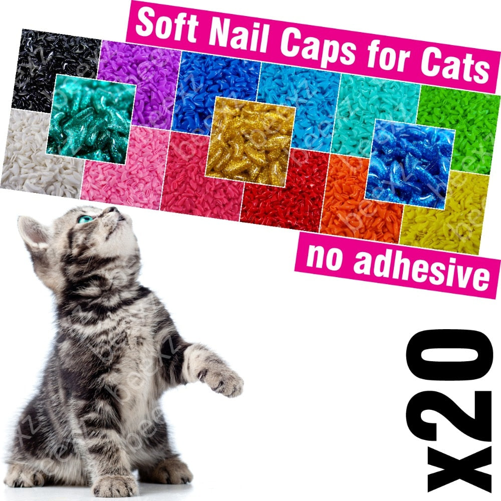 Soft Cat Nail Caps - Style B