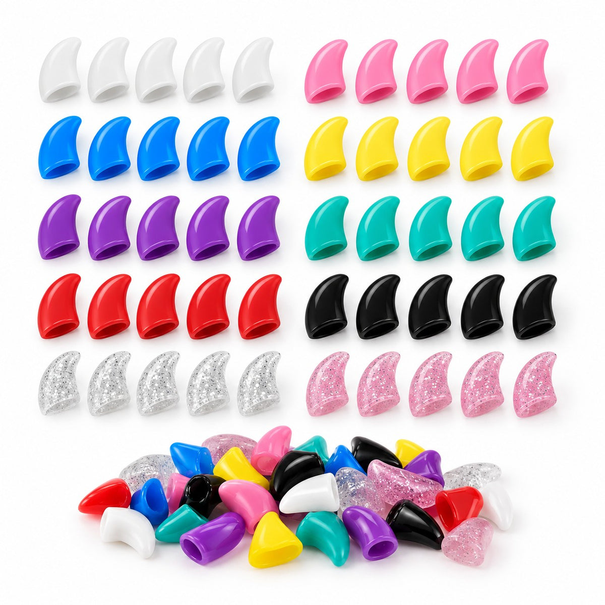 Soft Cat Nail Caps - Anti-Scratch Claw Covers