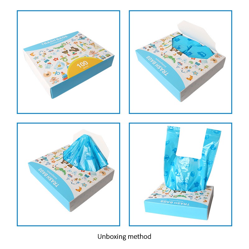 Biodegradable Dog Poop Bags (Vest Style)