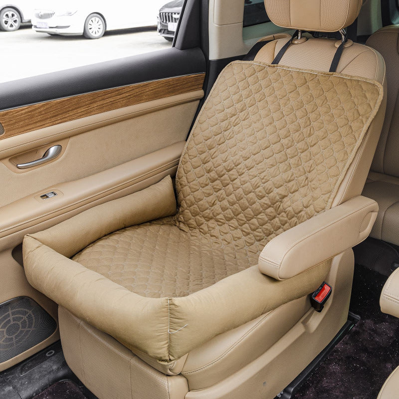 Waterproof Pet Car Seat Cover & Nest