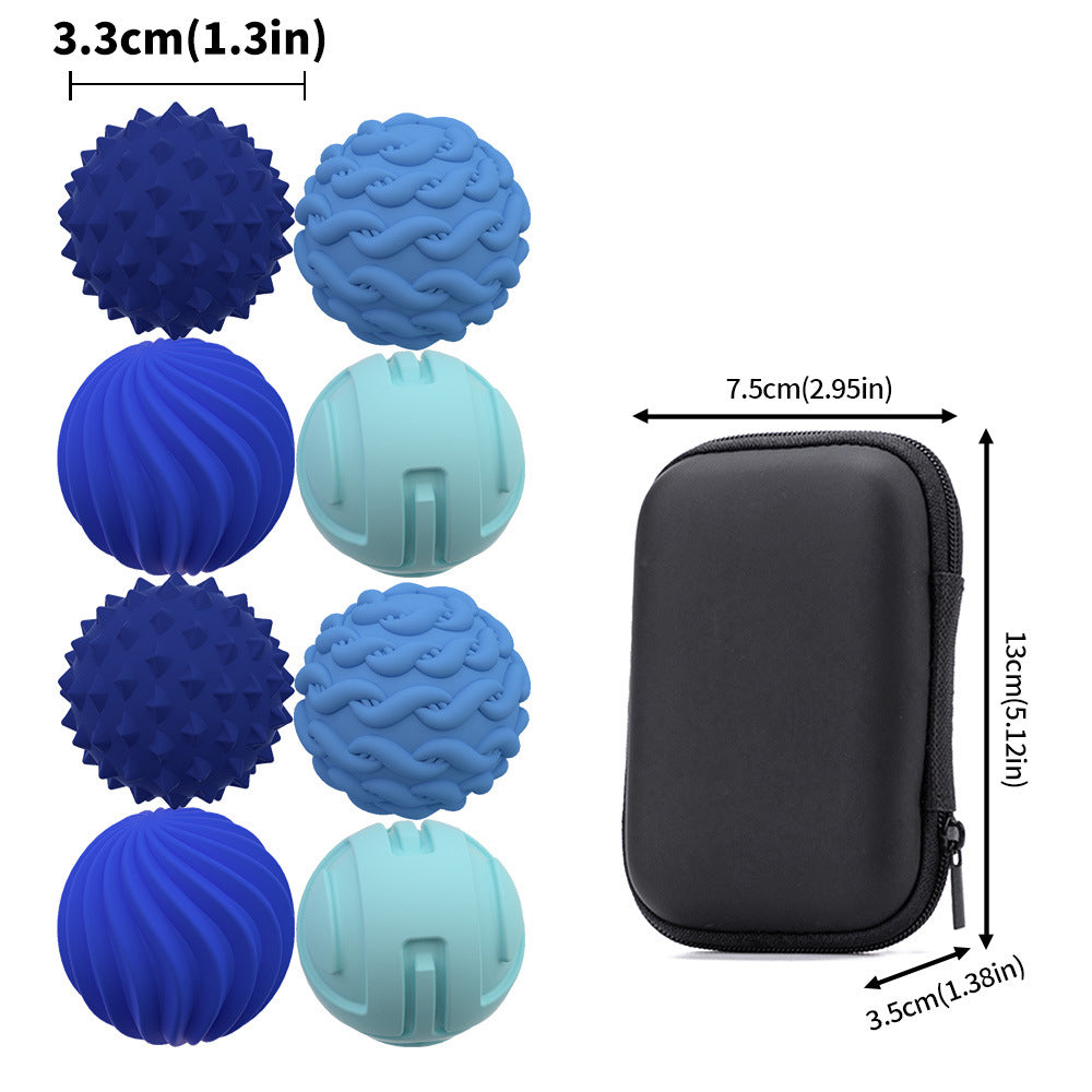 Silicone Magnetic Sensory Puzzle Ball Toy