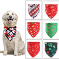 Christmas Pet Bandana Saliva Towel