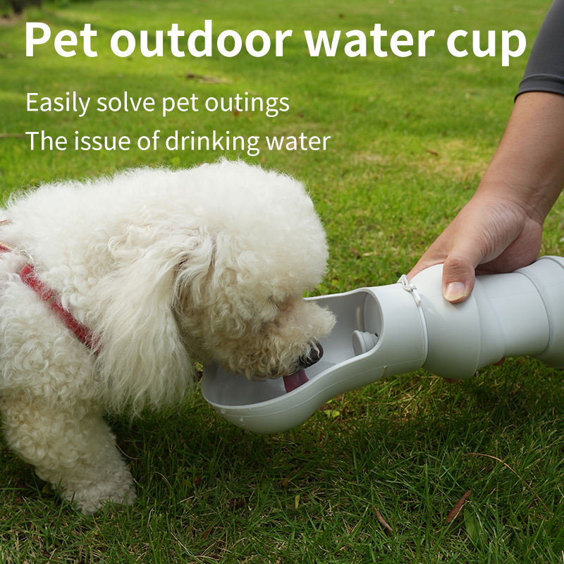 Foldable Silicone Dog Water Bottle (550ml)