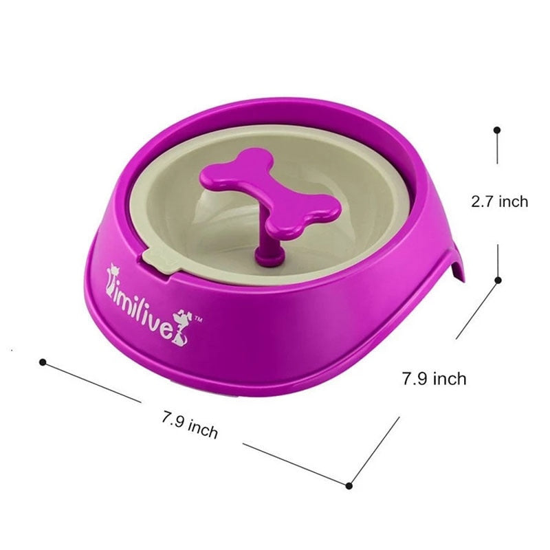 Anti-Choke Slow Feeder Bowl