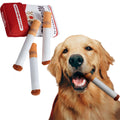 Squeaky Cigarette Plush Dog Toy